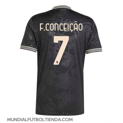 Camiseta Juventus Francisco Conceicao #7 Tercera Equipación Replica 2025-26 mangas cortas